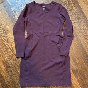 Duluth Trading Co Utility Dress Plum